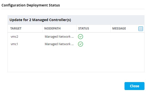ArubaOS IoT configuration finished